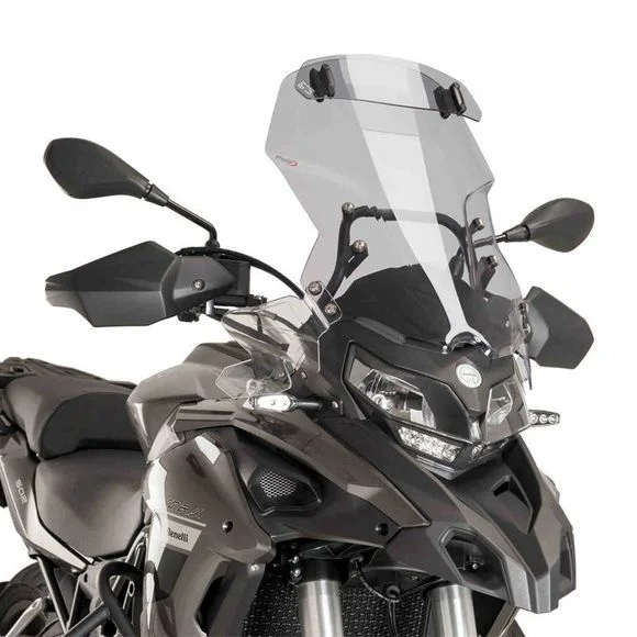 Bulle Puig Touring avec visière – Gris Ref : 9508H