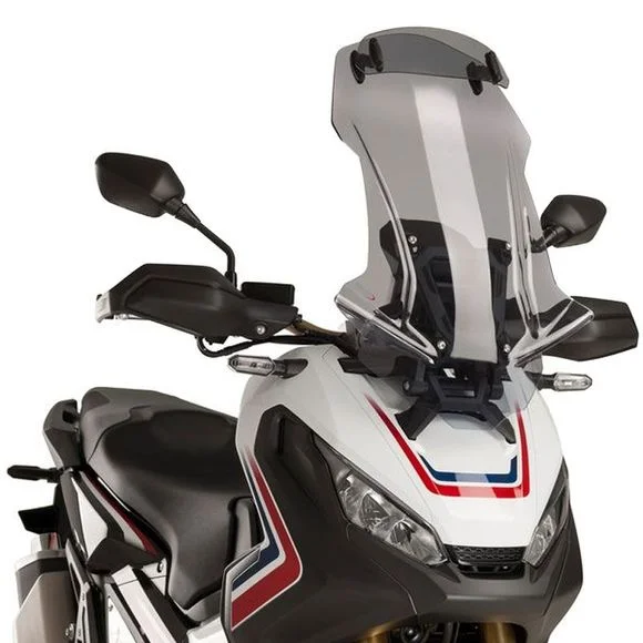 Bulle Puig Touring avec visière – GrisHONDA 750 X-ADV 750 DCT ABS – 2017 – 2020Ref : 9712H