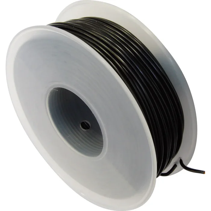 Câble électrique BIHR 1mm² – 25m – Noir