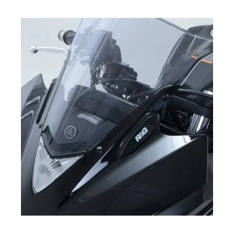 Cache-orifice retroviseur R&G RACING noir Yamaha YZF-R3 2014-2018