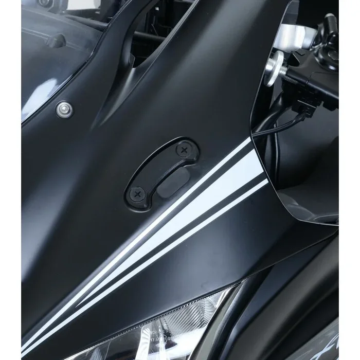Cache-orifices rétroviseur R&G RACING – noir Kawasaki ZX-10R