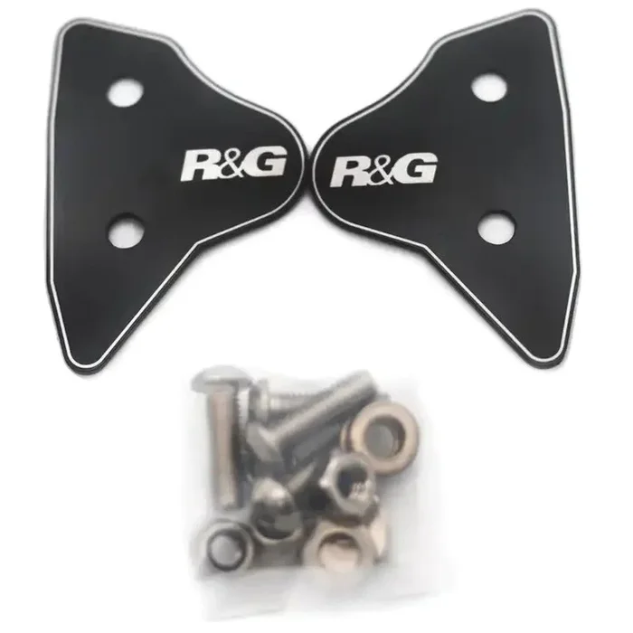 Cache-orifices rétroviseur R&G RACING – noir