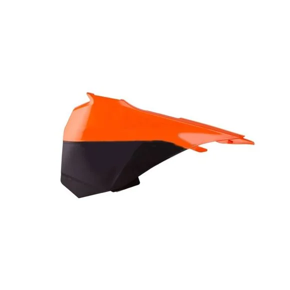 Caches de boite à air Polisport COULEUR ORANGE/NOIR Ref : PS318K01 / 1086378001