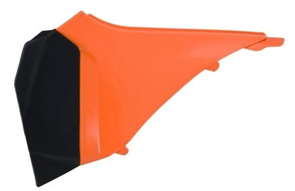 Caches de boite à air Racetech Cache boîte à air gauche orange/noir Ref : RH00044A / 1064798