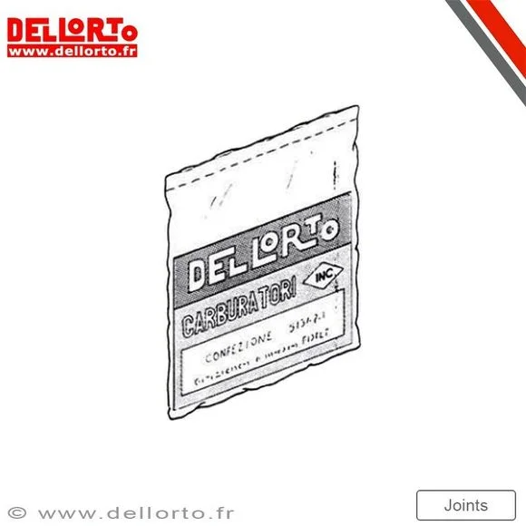 Carburateur Dell Orto POCHETTE DE JOINTS PHBG Ref : DELLO00132A / 1015112
