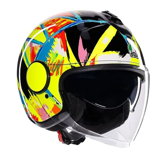 Casque AGV ETERES – ROSSI WINTER TEST 2019 – Multicolore Ref : AG1069