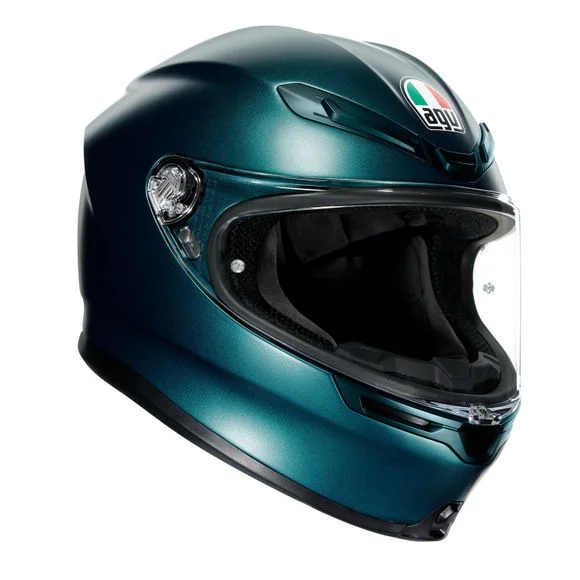 Casque AGV K-6 – PETROLIO MATT – Bleu Ref : AG0961