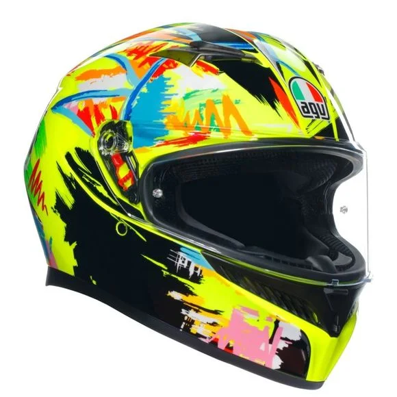 Casque AGV K3 – ROSSI WINTER TEST 2019 – Multicolore Ref : AG1013