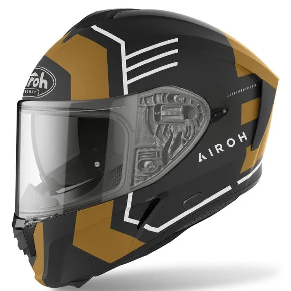 Casque Airoh SPARK – THRILL – MATT – Jaune / Noir Ref : AR1250