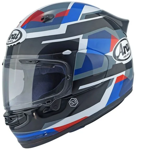 Casque Arai QUANTIC – ABSTRACT – Bleu / Blanc Ref : AI0571