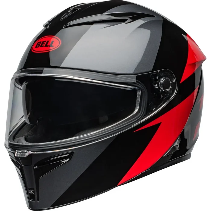 Casque BELL Lithium – Shear Gloss Metallic Gray/Red