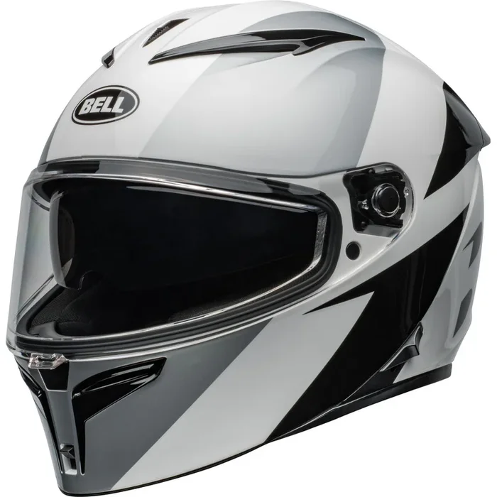 Casque BELL Lithium – Shear Gloss Silver/White