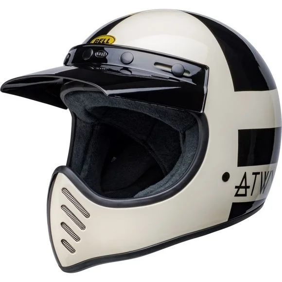 Casque Bell MOTO-3 – ATWLYD ORBIT – Blanc Ref : EL0629