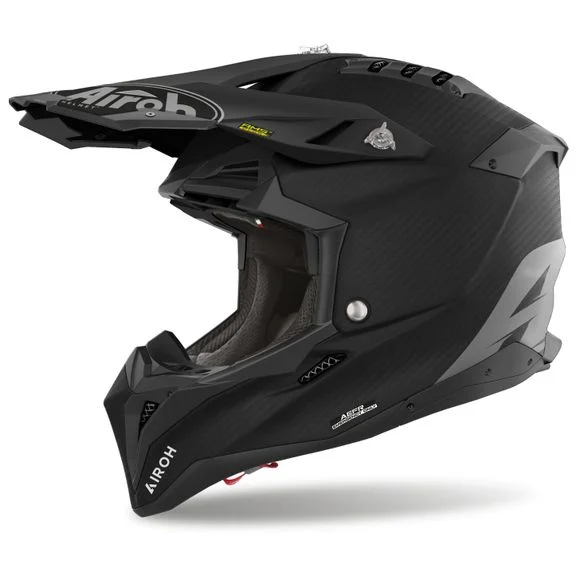 Casque cross Airoh AVIATOR 3 – CARBON 2025 – Carbone Ref : AR1224