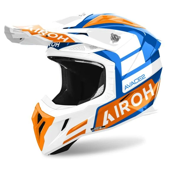 Casque cross Airoh AVIATOR ACE 2 – SAKE 2024 – Orange Ref : AR1344