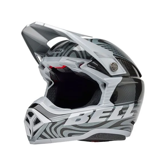 Casque cross Bell MOTO-10 SPHERICAL CORTEX 2025 – Gris / Rouge Ref : EL0732