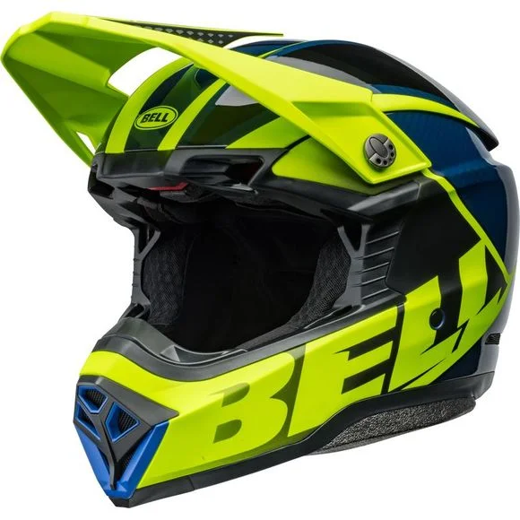 Casque cross Bell MOTO-10 SPHERICAL SLICED 2024 – Jaune Ref : EL0694