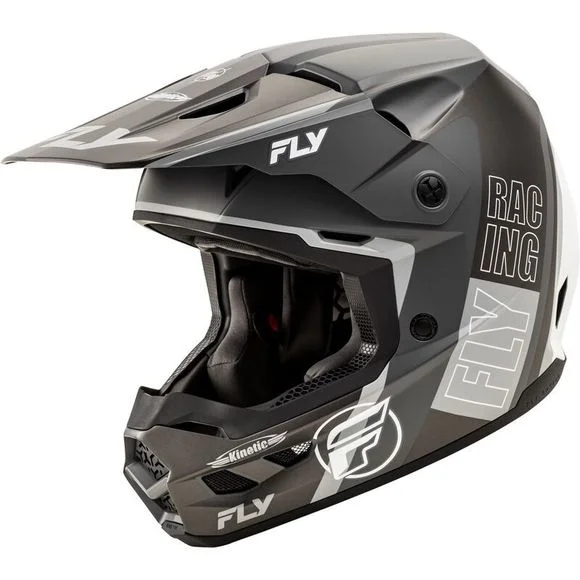 Casque cross Fly KINETIC RALLY 2025 – Gris Ref : FL1522