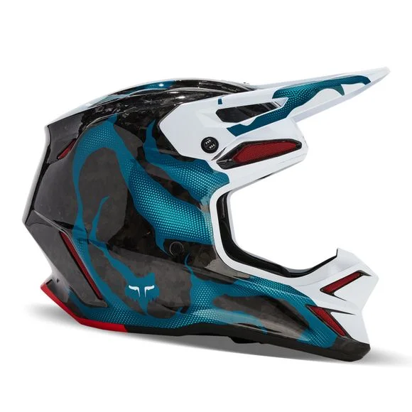 Casque cross Fox V3 RS WITHERED 2024 – Multicolore Ref : FX4075