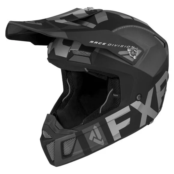 Casque cross FXR CLUTCH EVO BLACK OPS 2021 – Noir Ref : FXR0071