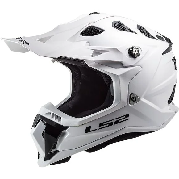 Casque cross LS2 MX700 – SUBVERTER EVO – SOLID 2023 – Blanc Ref : LS0810