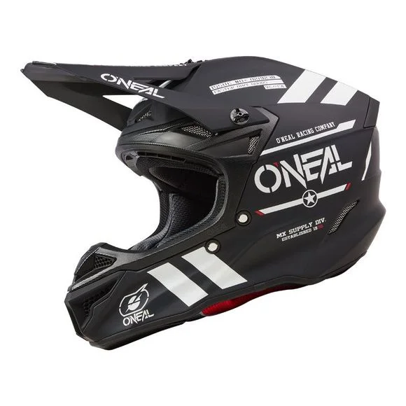 Casque cross O’Neal 5SRS POLYACRILYTE – WARHAWK 2025 – Noir Ref : OL2045
