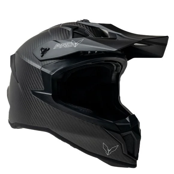 Casque cross Prov FALCON 2025 – Carbone / Noir Ref : POV0092