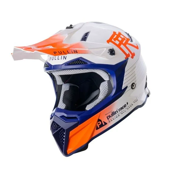 Casque cross Pull-in RACE 2025 – Gris / Blanc Ref : PUL0567