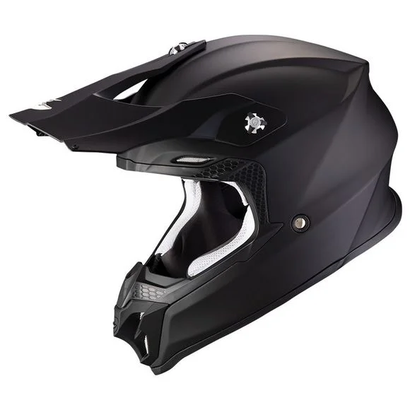 Casque cross Scorpion Exo VX-16 EVO AIR – SOLID 2023 – Noir Ref : SC0948