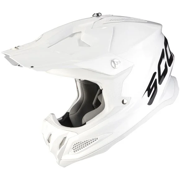 Casque cross Scorpion Exo VX-22 AIR – SOLID – BLANC 2023 – Blanc Ref : SC0857