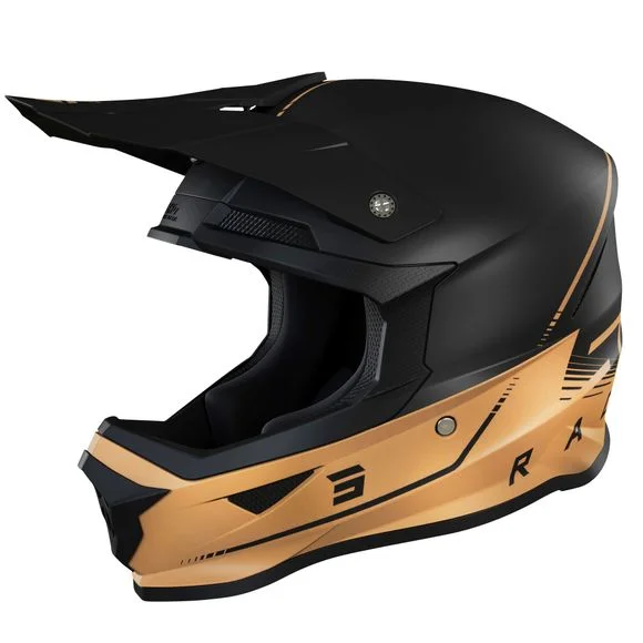 Casque cross Shot FURIOUS DRAW 3.0 – BLACK BRONZE MATT 2023 – Noir / Beige Ref : SO2186