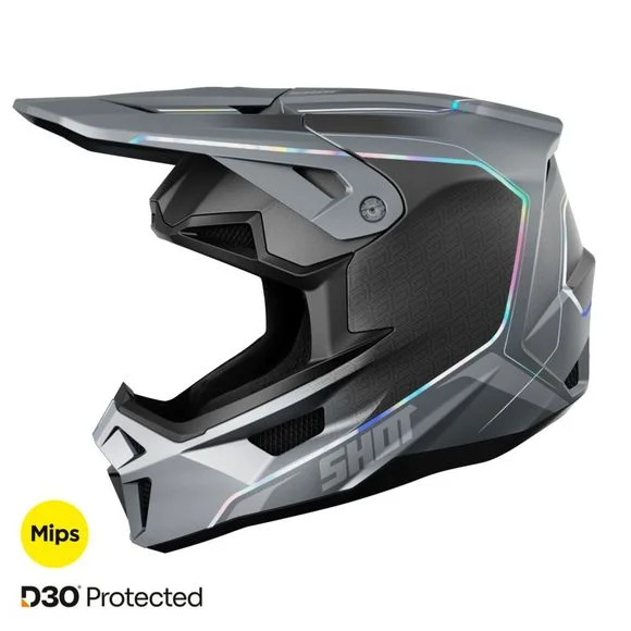 Casque cross Shot LITE – CHALLENGER 2025 – Noir / Multicolore Ref : SO2581