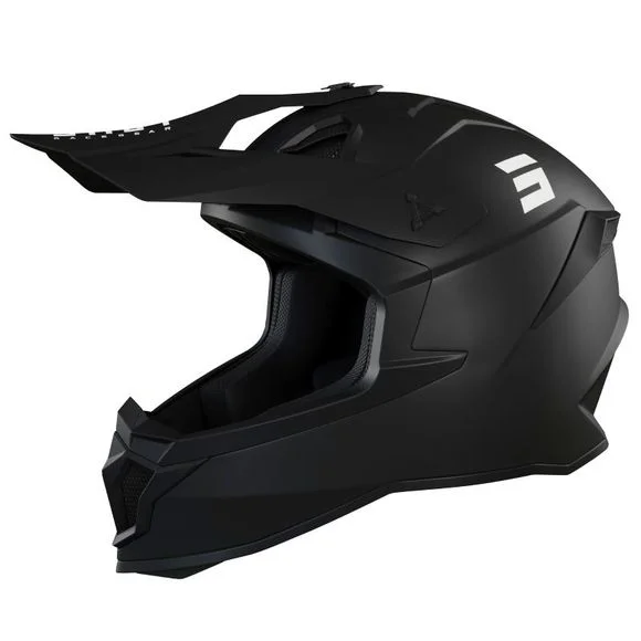 Casque cross Shot LITE SOLID – BLACK MATT 2025 – Noir Ref : SO2163