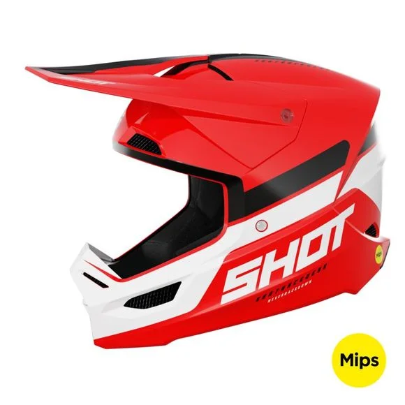Casque cross Shot RACE – IRON 2023 – Jaune Ref : SO2449