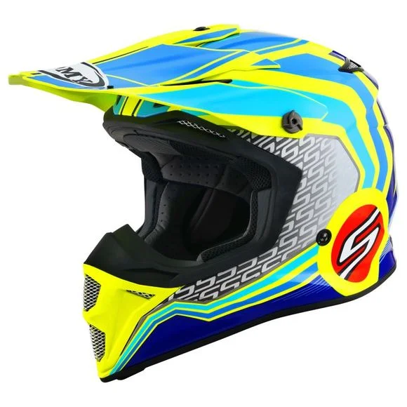 Casque cross Suomy MX SPEED PRO MIPS – FORWARD – BLUE/YELLOW 2023 – Bleu / Jaune Ref : SU0351
