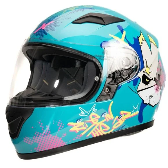 Casque Dexter ORION DONNY – Bleu / Jaune Ref : DX0724
