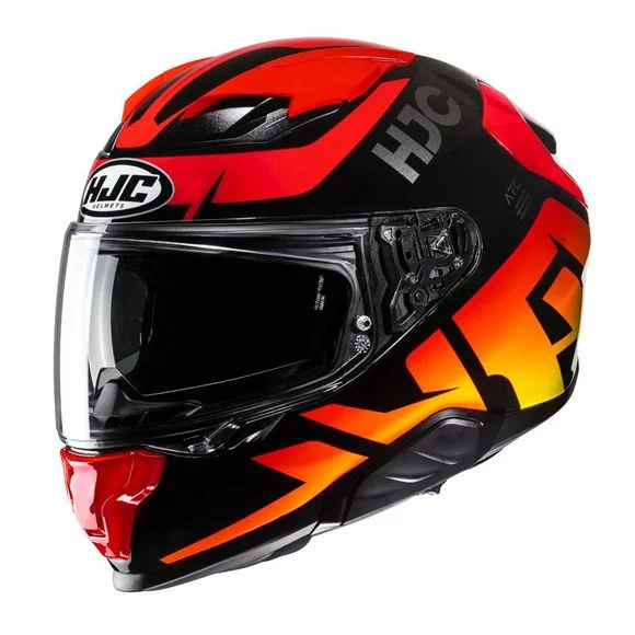 Casque Hjc F71 – BARD – Noir / Rouge Ref : HJ1111-C53767
