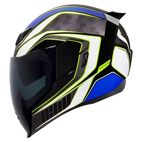 Casque Icon AIRFLITE – RACEFLITE – Bleu Ref : IC0743