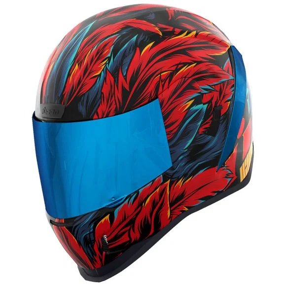 Casque Icon AIRFORM – FEVER DREAM – Bleu Ref : IC0861
