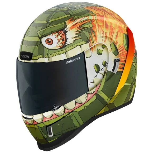 Casque Icon AIRFORM – GRENADIER – Vert Ref : IC0817