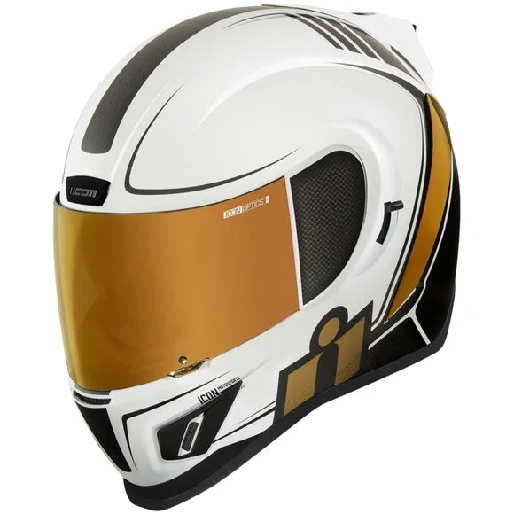 Casque Icon AIRFORM – RESURGENT – Blanc Ref : IC0820