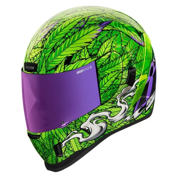 Casque Icon AIRFORM – RITEMIND GLOW – Vert Ref : IC0789