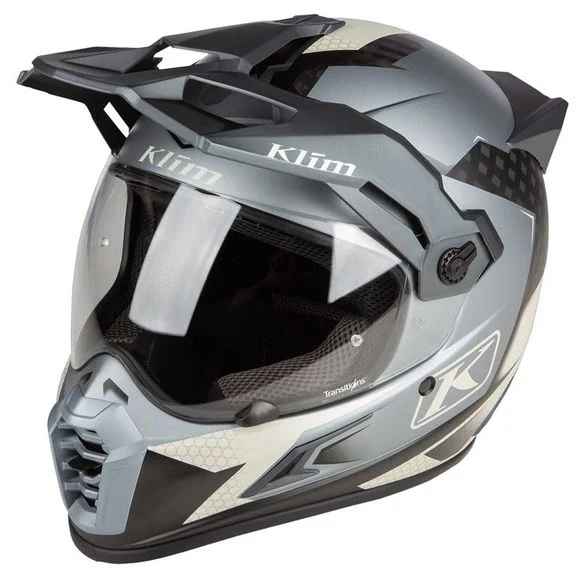 Casque KLIM KRIOS PRO – CHARGER – Gris Ref : KLI0337