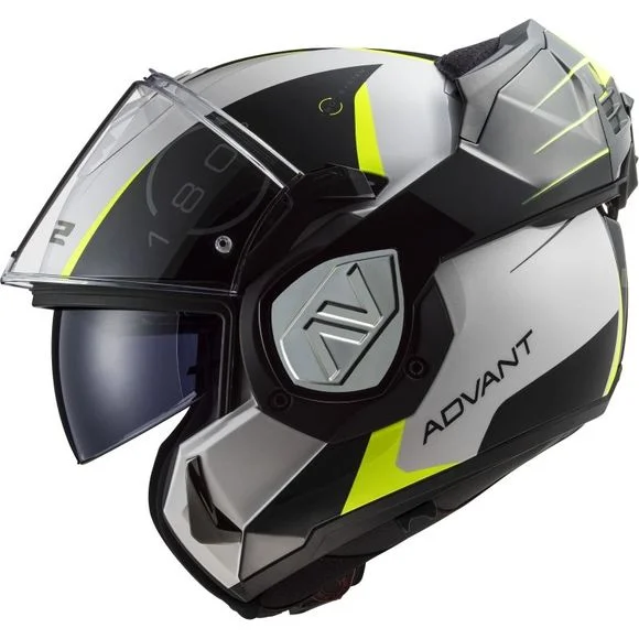 Casque LS2 FF906 ADVANT – CODEX – Blanc / Noir Ref : LS0815