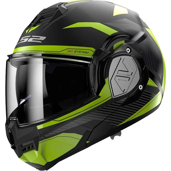Casque LS2 FF906 ADVANT – REVO – Noir / Jaune Ref : LS0741