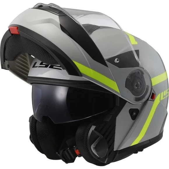 Casque LS2 FF908 STROBE II – AUTOX – Gris / Jaune Ref : LS0858