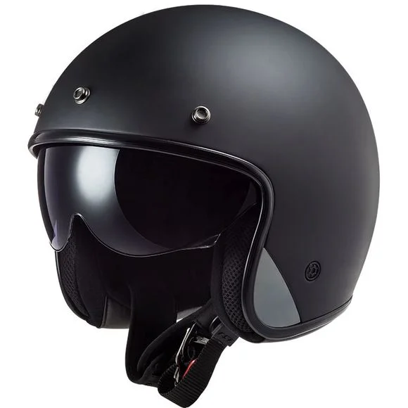 Casque LS2 OF601 BOB II – Noir Ref : LS0865