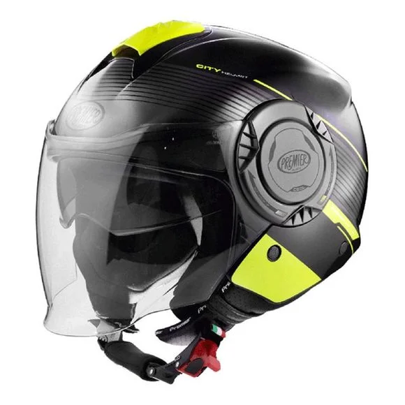 Casque Premier COOL – OPT FLUO – Noir / Jaune Ref : PE0284