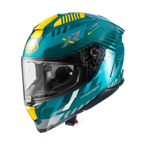 Casque Premier HYPER XR21 – Bleu / Jaune Ref : PE0410