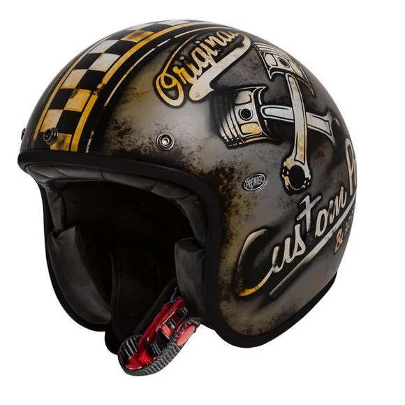 Casque Premier LE PETIT CLASSIC – OP 9 BM – Noir / Gris Ref : PE0261